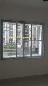 Sliding Mosquito Net Door System