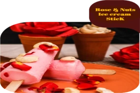 Rose & Nuts icec ream