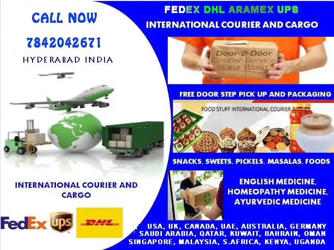DHL Fedex International Courier Hyderabad
