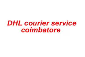 DHL courier service coimbatore