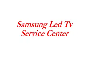 Samsung Led Tv Service Center