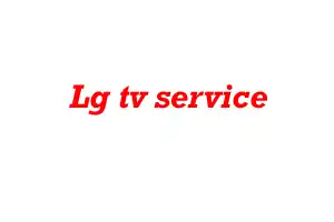 Lg tv service
