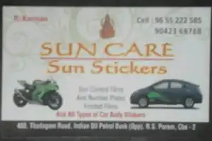 Sun Care Sun Stickers