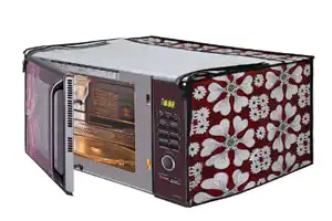 Microwave Oven Cover With Adjustable Front Zipper, SA61 - A (18.5x14x11 Inch)