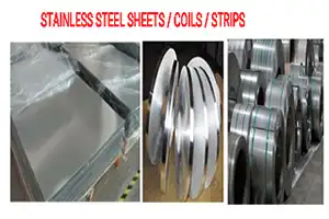 STAINLESS STEEL SHEETS/COILS/STRIPS