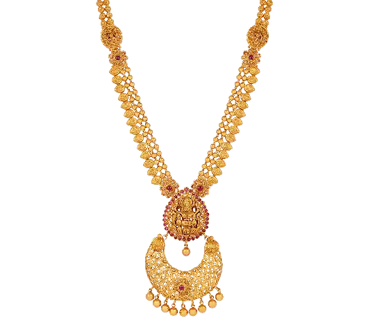 TRADITIONAL CHANDBALI LAKSHMI GOLD HAARAM