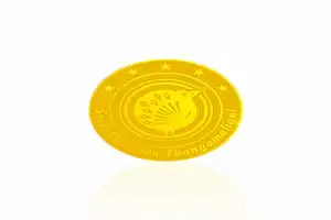 4 Grams 22KT Gold Coin For wedding gift