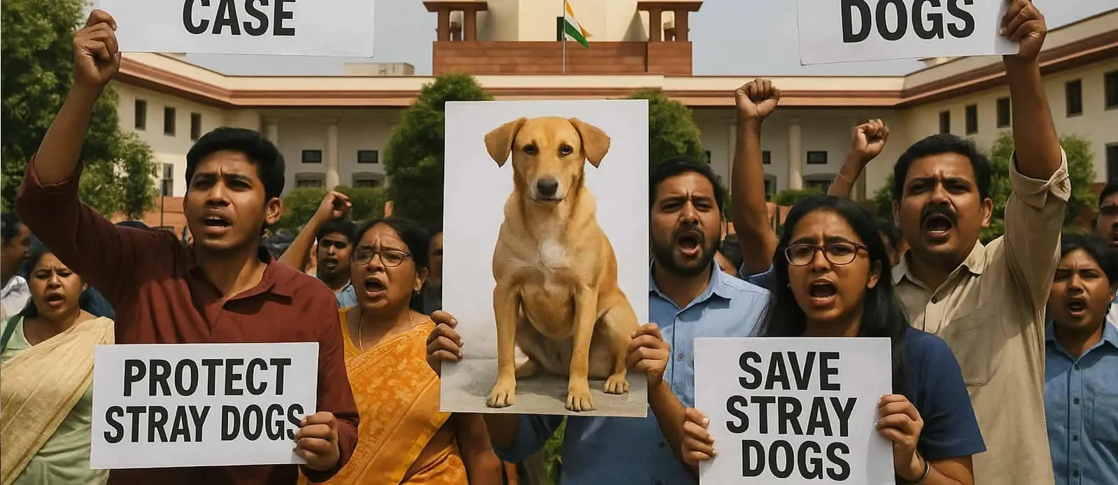 Stray dog in India protected under Supreme Court verdict on animal cruelty