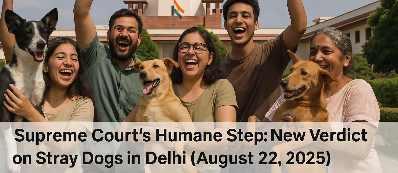 Stray dogs in Delhi NCR streets - SC judgment on sterilisation and return policy
